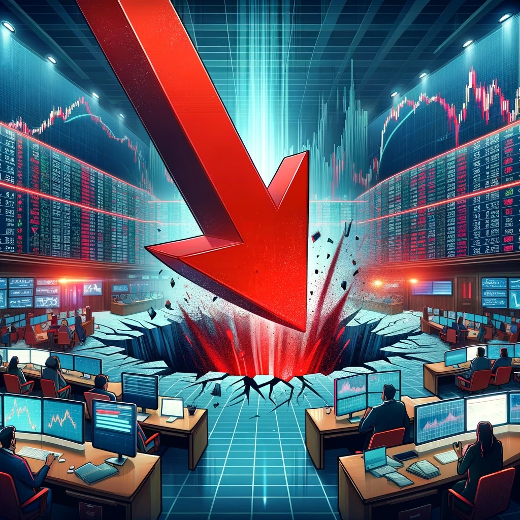 stocks are cratering